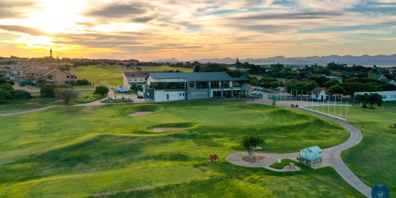 Drone view of the clubhouse